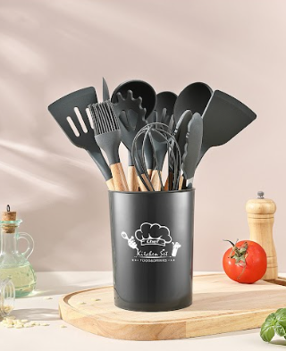 Set de 12 Utensilios de Cocina