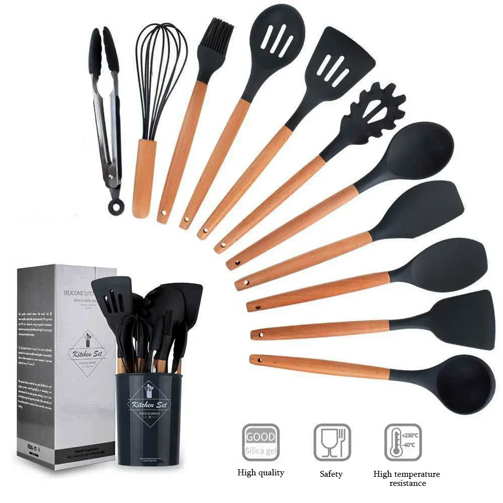 Set de 12 Utensilios de Cocina